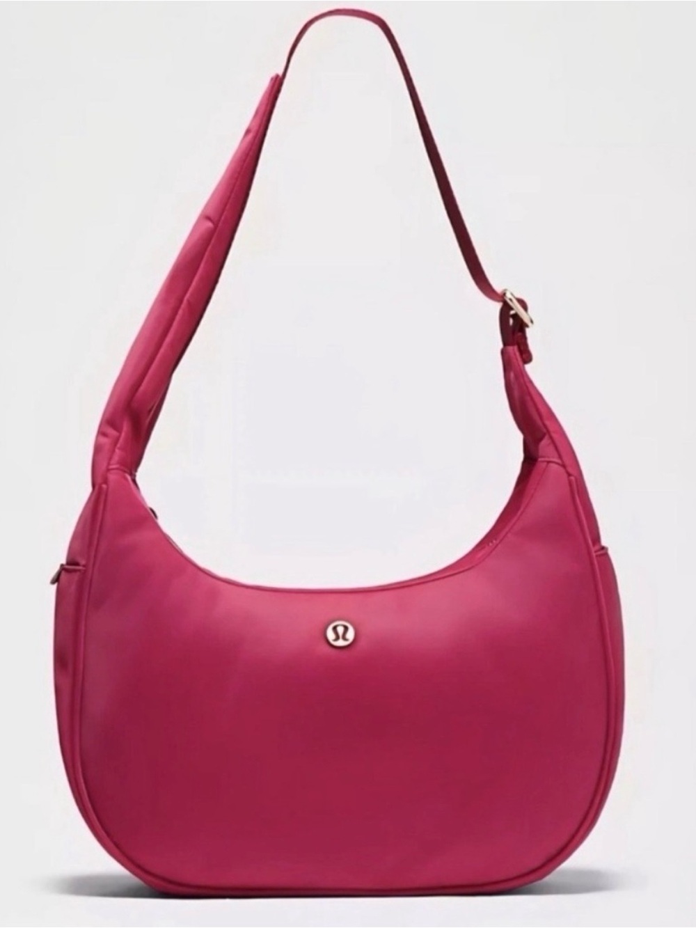 lululemon City Essentials Shoulder Bag 4L Cherry Rumble Gold Hardware SOLD OUT